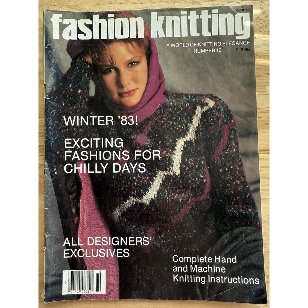 In Crafts Inc. Publications: Fashion Knitting Magazine Winter (November) 1983